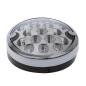 Preview: LED Rückleuchte 3 Funktionen 95mm 17LED chrom