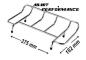 Preview: Chrome luggage rack 550x320mm
