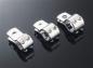 Preview: THREE-PIECE CLAMP 1,5" (38mm) chrom