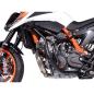 Preview: RD-Moto Sturzbügel schwarz inkl. Sturzpad SLDM für KTM 790 Duke 2018+ / KTM 890 Duke 2020+ / KTM 890 Duke R 2021+