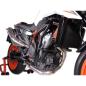 Preview: RD-Moto Sturzbügel schwarz inkl. Sturzpad SLDM für KTM 790 Duke 2018+ / KTM 890 Duke 2020+ / KTM 890 Duke R 2021+