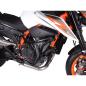 Preview: RD-Moto Sturzbügel schwarz inkl. Sturzpad SLDM für KTM 790 Duke 2018+ / KTM 890 Duke 2020+ / KTM 890 Duke R 2021+