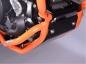 Preview: RD-Moto Sturzbügel unten / Unterfahrschutz orange für Husqvarna 701 Enduro 2017+ / 701 Supermoto 2019+
