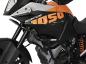 Preview: RD-Moto Crash frames black for KTM 1050 Adventure 2015 - 2016