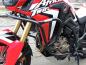 Preview: RD-Moto Crash bar black low position + high position for Honda CRF 1000 L Africa Twin DCT 2016 - 2018