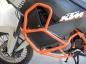 Preview: RD-Moto Crash frames Orange for KTM 990 Adventure 2006 - 2012