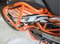 Preview: RD-Moto Crash frames high position orange for KTM 690 Enduro R 2008-18