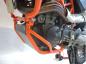 Preview: RD-Moto Crash frames lower position orange for KTM 690 Enduro R 2008-18