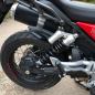 Preview: Hinterradabdeckung für Moto Guzzi V85 TT 2019+ GFK - schwarz glänzend