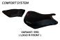 Preview: Tappezzeria Italia Seat Cover Model Spira all black Comfort System for BMW S1000R 14-19