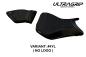 Preview: Tappezzeria Italia Seat Cover Model Maiori all black Ultragrip for BMW S1000RR 15-18