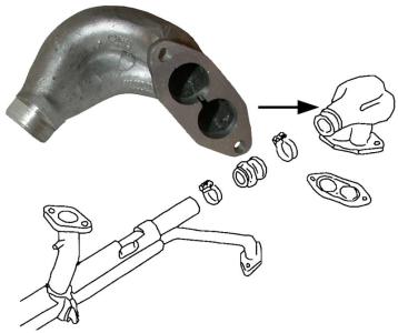 Ansaugstutzen  13-1600ccm