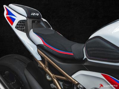 Luimoto Sitzbankbezug Technik Beifahrer für BMW S1000RR 2019-22