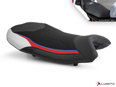 Luimoto Sitzbankbezug Technik Fahrer für BMW S1000RR 2019-22 (M Sport Sitzbank)