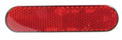 Reflektor E-geprüft rot