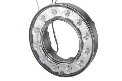 BOOM Trike  LED Kreis Schluss- / Brems - Umriss - Leuchte klar 12V