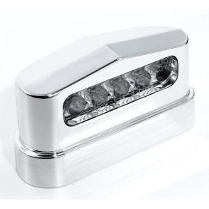 LED license plate light ABS chromed