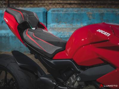 Luimoto Sitzbankbezug Veloce Fahrer für Ducati Streetfighter V4