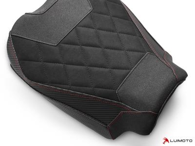 Luimoto Sitzbankbezug Diamond Grezzo Fahrer für Ducati Streetfighter V4