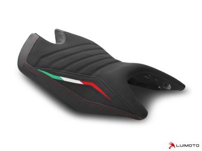 Luimoto Italia Sport Driver Seat Covers for the APRILIA TUONO 660 2021+