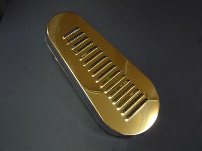 V-belt cover, chrome