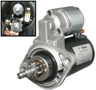 New Starter motor, 12 Volt BOSCH