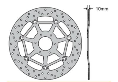 Bremsscheibe TricTec