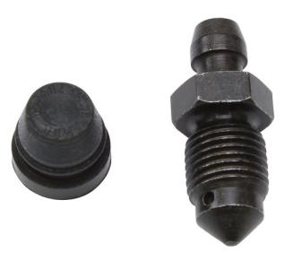 Entlüftungsnippel Brembo  M10x1 /  15mm schwarz