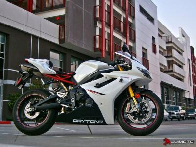 Luimoto Seat Cover Sport Driver for Triumph Daytona 675 06-12