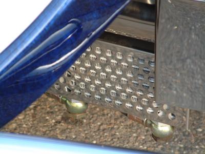 Stainless steel oil cooler cover