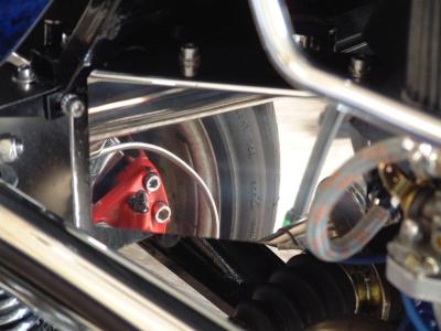 Cover plate BOOM Subframes polished stainless steel