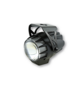 HIGHSIDER DUAL-STREAM LED headlight, black (E-Nr approved)