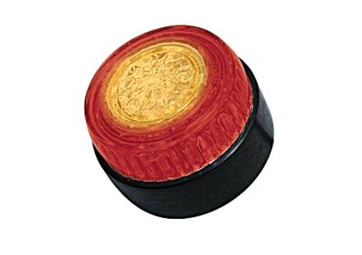 LED Ruecklicht / Bremslicht / / Blinker COLORADO m. Alugeh., schwarz, Paar