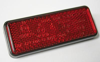 Reflektor, rechteckig 91,5 x 36 mm, E-gepr.