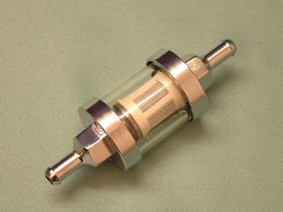 FUEL FILTERS  Chrom 8mm