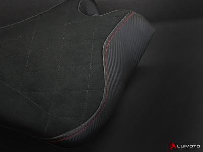 Luimoto Sitzbankbezug Diamond Edition Fahrer für Ducati 1199 Panigale 11-15 (Komfortsitzbank)