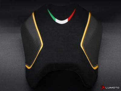 Luimoto Seat Covers Driver  Team Italia for APRILIA TUONO V4 11-20