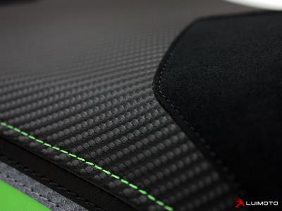 Preview: Luimoto Sitzbankbezug Sport Fahrer für Kawasaki ZX-6R  2013-2018