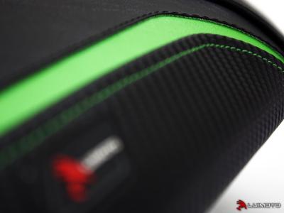 Luimoto Sitzbankbezug Sport Beifahrer für Kawasaki ZX-6R  2013-2018