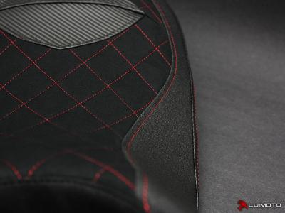 Preview: Luimoto Seat Cover Diamond for Ducati Hypermotard 2013 -18