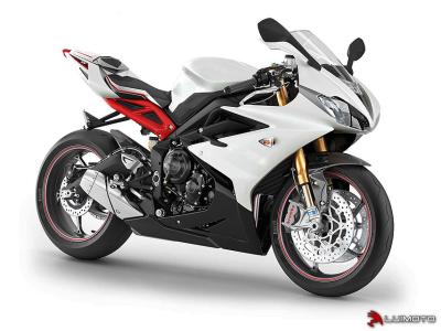 TRIUMPH DAYTONA 675 13-16 Team Triumph  Beifahrer Sitzbankbezug