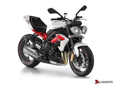 Luimoto Seat Cover Café Line for Triumph Street Triple 13-16