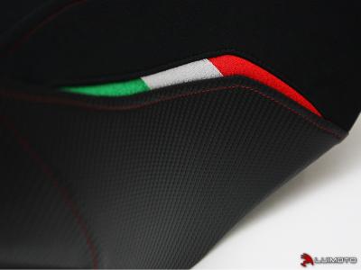 Ducati Hypermotard 2007- 12 Team Italia Sitzbankbezug "Wildleder"