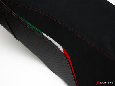 Ducati Hypermotard 2007- 12 Team Italia Sitzbankbezug "Wildleder"