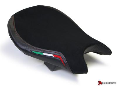 Luimoto Seat Cover Team Italia Suede Driver for Ducati Streetfighter 09-15