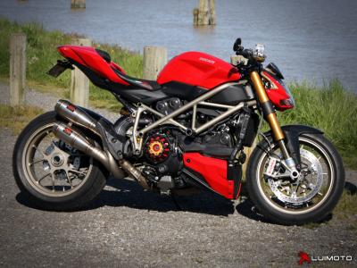 Ducati Streetfighter Team Italia Fahrer Sitzbankbezug (Komfortsitzbank)