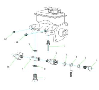 Banjo bolt pressure reduction No.7