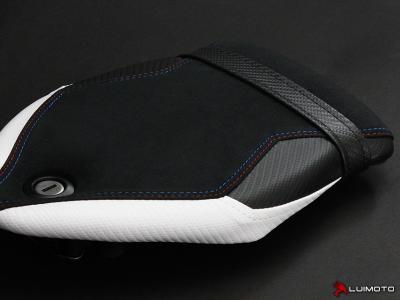 Luimoto Sitzbankbezug Motorsport Beifahrer für BMW S1000R 2017-20 (Komfortsitzbank)