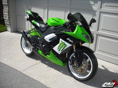 Luimoto Sitzbankbezug Sport Beifahrer für Kawasaki ZX-10R  08-10
