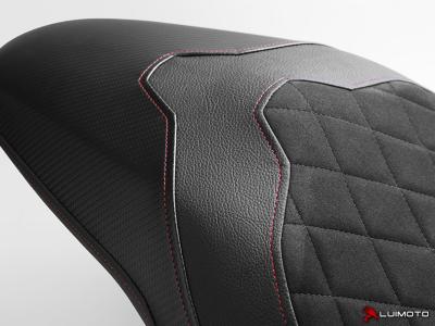 Preview: Luimoto Seat Cover Diamond for Ducati Monster 821 1200 17-20 (Comfort Seat)